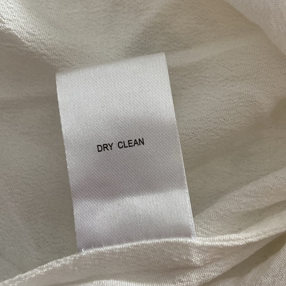 Cream/off white Daniel Rainn short sleeve top sz M - Picture 10 of 10